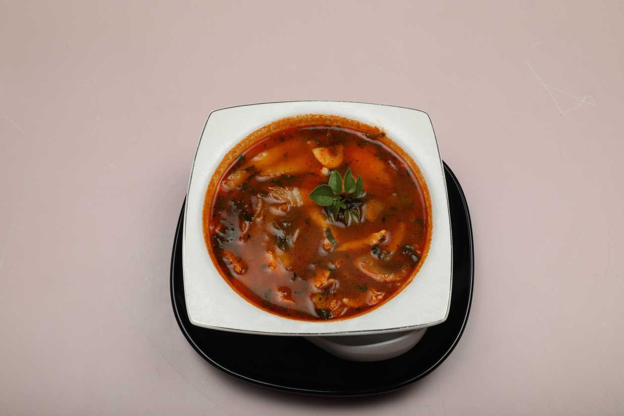 Vegetable Tom Yum Soup